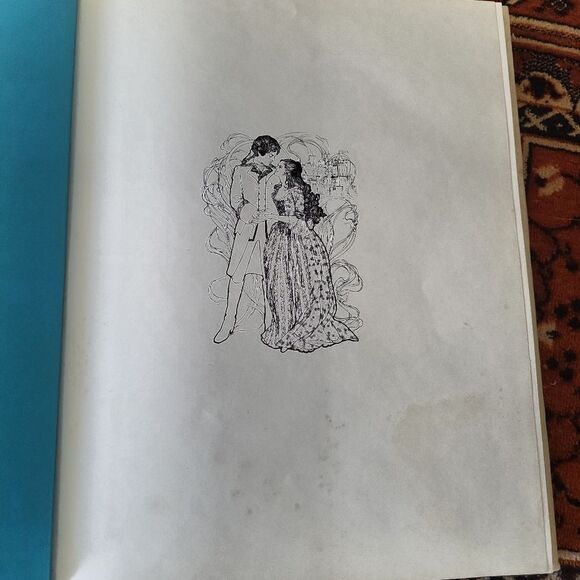 Vintage 1976 Hardcover Book The Slipper and The Rose - Picture 9 of 9